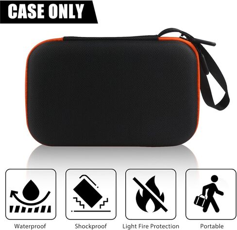 حافظة صلبة متعددة العدادات لجهاز Klein Tools MM400 / MM325 / MM300، متوافقة مع مجموعة الاختبار الكهربائية 69149P من Klein Tools، صندوق تخزين واقي محمول (الجراب فقط) in Kuwait