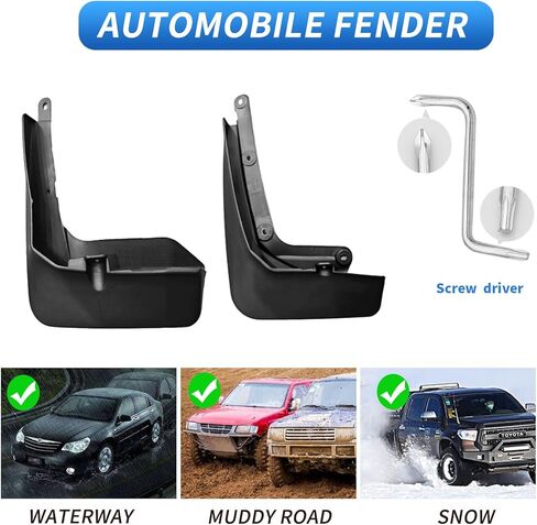 Custom Fit for Mud Flaps BMW IX 2022-2024 Mud Splash Guard Front and Rear 4-PC Set in Kuwait