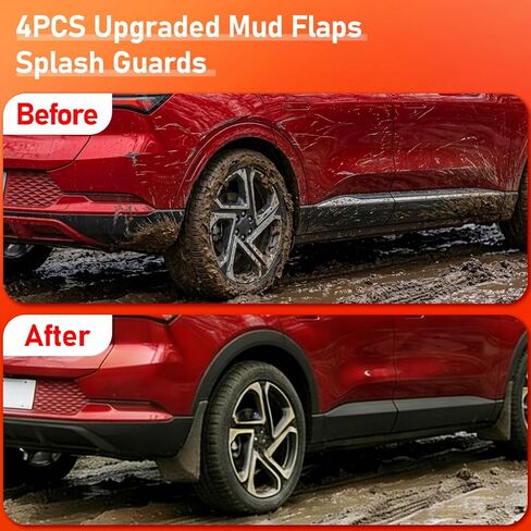 Mud Flaps for Chevrolet Equinox EV 2024-2025,Upgraded Mudflaps Wheel Tire Splash Guards for Chevy Equinox EV Exterior Accessories,All Weather No Drilling Required 4PCS Fender in Saudi Arabia