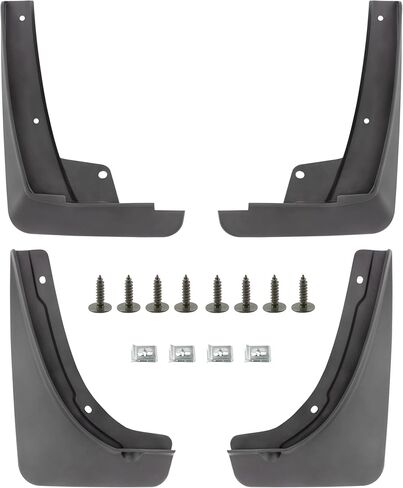 BOXI Set of 4 Front and Rear Side Mud Flaps Splash Guards Fit for Cadillac XT4 2019 2020 Sport Utility 2.0L in Saudi Arabia