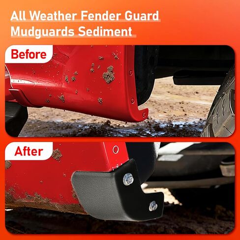 Mud Flaps Delete Compatible with 2021-2026 Ford F150 2WD/4WD Accessories,Mud Splash Guards Mudflaps Delete Fit for F150,All Weather No Drill Holes Wheel Tire Sediment Protection in Saudi Arabia