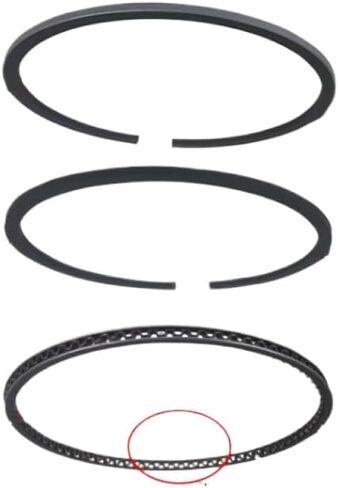 حلقة مكبس DOV 750 64 مم متوافقة مع نماذج أدوات الحديقة 750DOV DOV750 DOV محرك محرك جزازة العشب ومضخة مياه للجزء رقم 590404 (سمك قديم 1.5 مم) in Kuwait