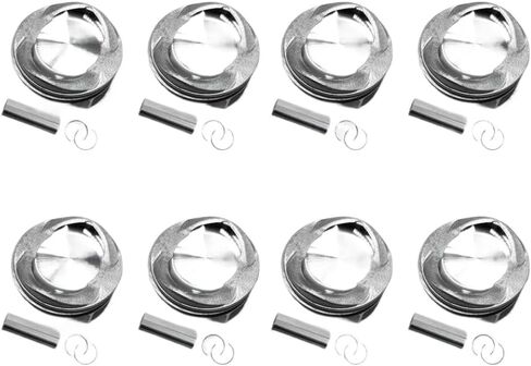 مجموعة حلقات مكبس المحرك المكونة من 8 قطع 508PN AJ133 8W93-6K109-AA 8W93-6K109-BA 8W93-6K110-BA متوافق مع XJ 508PN 5.0L in Kuwait