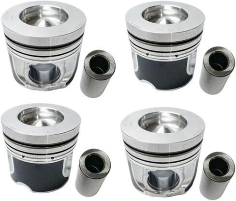 مجموعة حلقات المكبس 4X اسطوانة تتحمل 83 مم متوافق مع 204DTD AJ20D4 180PS SINGLE TURBO AJ200 2.0T LR082541 in Kuwait