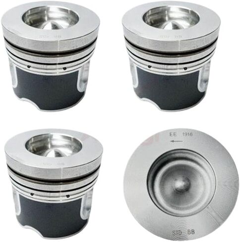 مجموعة حلقات المكبس 4X اسطوانة تتحمل 83 مم متوافق مع 204DTD AJ20D4 180PS SINGLE TURBO AJ200 2.0T LR082541 in Kuwait