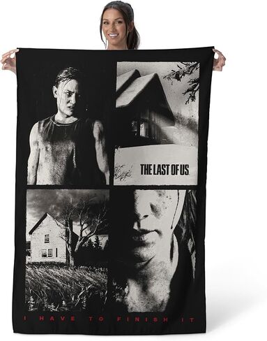 Northwest Playstation The Last Of Us Woven Wall Hanging, Fabric Poster Wall Art, 40x57 inches in Saudi Arabia
