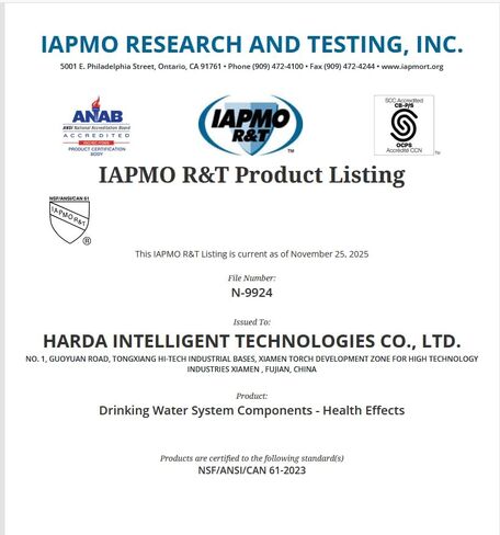 Touchless Smart Bathroom Faucet for 1 or 3 Holes, Automatic Sensor Faucet 1 Handle, Adjustable Cold & Hot Temperature & Water Flow, Short & Long Instruction Modes, Metal Chromed Faucet in Kuwait