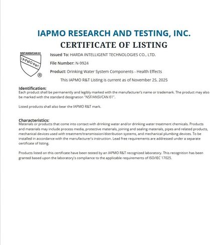 Touchless Smart Bathroom Faucet for 1 or 3 Holes, Automatic Sensor Faucet 1 Handle, Adjustable Cold & Hot Temperature & Water Flow, Short & Long Instruction Modes, Metal Chromed Faucet in Kuwait