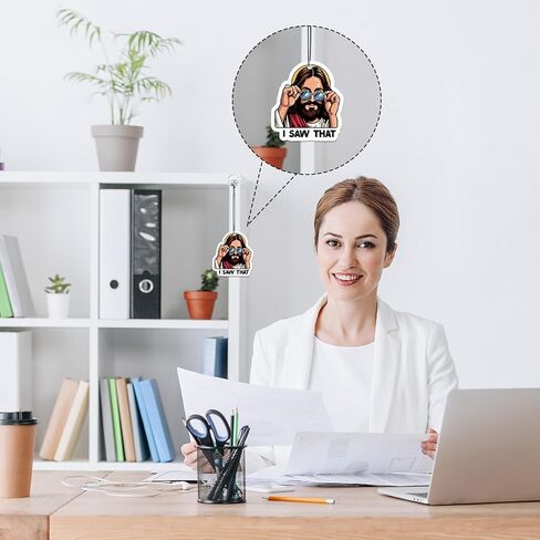 8Pack Car Air Freshener,I Saw That Jesus Car Fresheners,Funny Air Freshener Car,Religious Mirror Scented Hanging Christian Gifts Car Accessories Decor Interior Home Gifts for Women Men(Cologne&Floral) in Kuwait