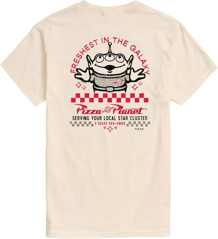 Disney - Pizza Planet Tee - Men's Short Sleeve Graphic T - Shirt in Saudi Arabia