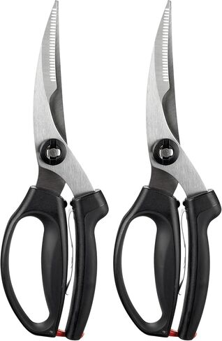 OXO Good Grips Spring-Loaded Poultry Shears, Black in Saudi Arabia