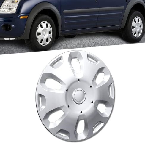 G-PLUS Wheel Covers Hub Caps Full Rim Hubs 1 pcs Compatible with 2010-2013 Ford Transit Connect Van 9T1Z1130A, 9T161130AA in Saudi Arabia