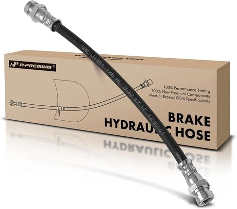 A-Premium Rear Brake Hydraulic Hose Compatible with Select Dodge, Chrysler, Mitsubishi and Eagle Models - Sebring 1995-2005, Avenger 1995-2000, Stratus 2001-2005, Eclipse 1995-2005, Galant, Talon in Saudi Arabia