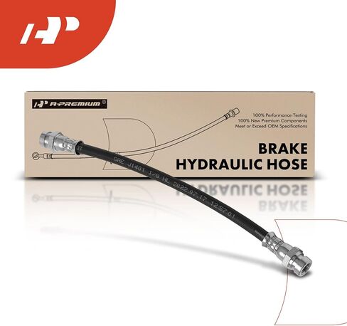 A-Premium Rear Brake Hydraulic Hose Compatible with Select Dodge, Chrysler, Mitsubishi and Eagle Models - Sebring 1995-2005, Avenger 1995-2000, Stratus 2001-2005, Eclipse 1995-2005, Galant, Talon in Saudi Arabia