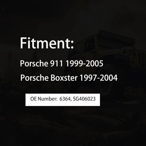 2PCS Lift Supports Front Hood Gas Spring Compatible for Porsche 911 1998-2005, Porsche Boxster 1997-2004 Front Trunk Body Code 996 in Kuwait