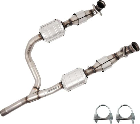 Front Right Catalytic Converter Compatible with 2010 Buick LaCrosse, 2012 2013 2014 2015 2016 Buick LaCrosse, 2010 Buick Allure 3.0L V6 Firewall side High Performance (EPA Compliant) in Kuwait