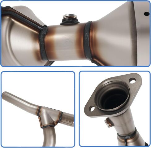 Front Right Catalytic Converter Compatible with 2010 Buick LaCrosse, 2012 2013 2014 2015 2016 Buick LaCrosse, 2010 Buick Allure 3.0L V6 Firewall side High Performance (EPA Compliant) in Kuwait