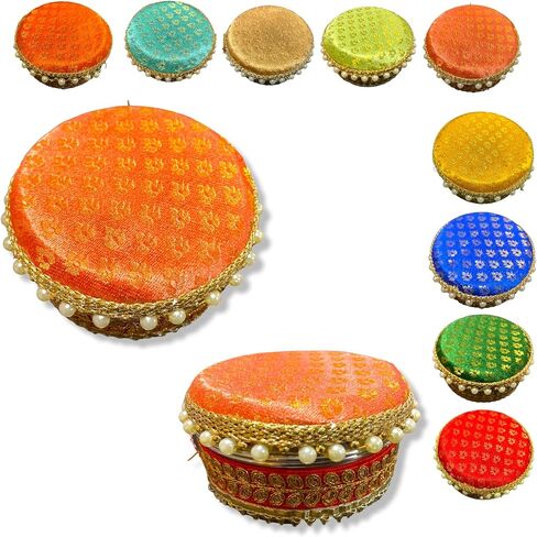 LoveNspire 4 Ct Steel Ladoo Box 250 Grams Festival Special Stainless Steel Sweets Gift Box Perfect for Holi Diwali Rakhi Housewarmings Mithaai Desert Box in Saudi Arabia
