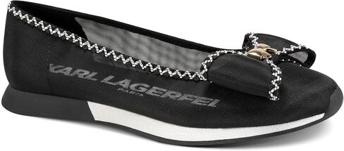 Karl Lagerfeld Womens Macklin Ballet Sneaker with Bow Detail in Saudi Arabia