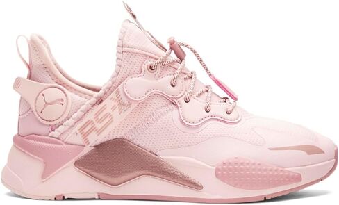 حذاء رياضي نسائي من PUMA Rs-X T3ch Pink Rose برباط علوي كاجوال - وردي in Saudi Arabia