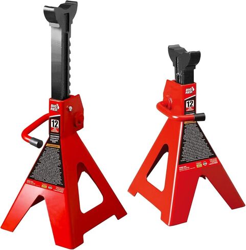 BIG RED T825010C Torin 2-1/2 طن مقبس عربة منخفض المستوى مع مقبض دوار 360 درجة في علبة النفخ in Kuwait