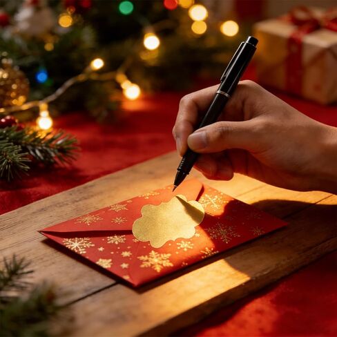 720 قطعة من ملصقات بطاقات الهدايا - 12 ملصقًا لكل ورقة، 6 أشكال لطيفة، ملصقات هدايا بنية مقاس 1.2×2 بوصة للهدايا، سهلة الاستخدام، مثالية لعيد الميلاد وأعياد الميلاد والحفلات in Kuwait