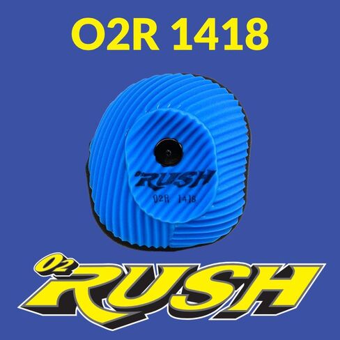 فلتر هواء عالي الأداء O2 RUSH يناسب Husqvarna FE250 FE350 FE450 (2024-2025) وKTM 125SX 150SX 250SX 250XC 250XC-F 350XC-F (2023-2025) - قابل للغسل وإعادة الاستخدام (OEM) 77206015000) in Saudi Arabia