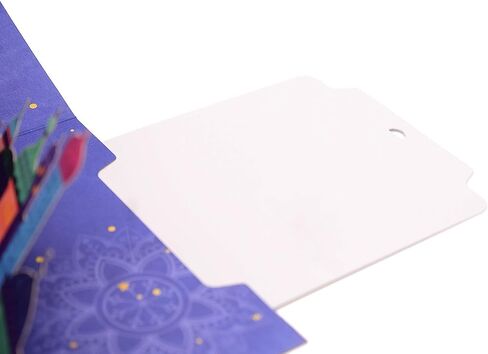 ASVP Shop بطاقة عيد مبارك المنبثقة ثلاثية الأبعاد، بطاقة تهنئة مصنوعة يدويًا للعيد للأصدقاء والعائلة in Saudi Arabia