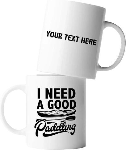 I Need A Good Paddling Kayaking Gifts For Women Men Kayak Lovers Funny Novelty Drinkware Ceramic Mug 11 oz White 11 oz in Kuwait