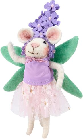Primitives by Kathy Collectible Critter - Purple Flower Mouse in Saudi Arabia