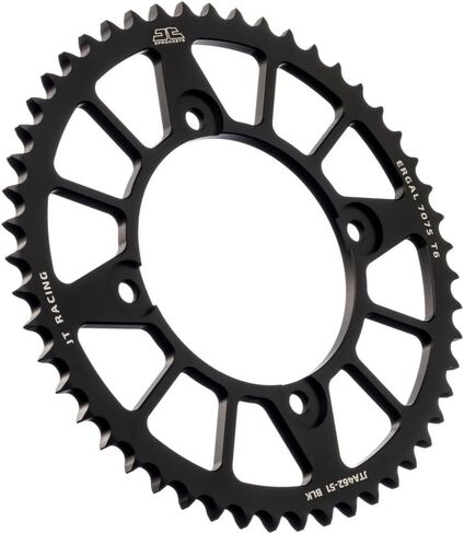 JT Sprockets JTA462.51BLK Black Racelite Anodized Aluminum 7075 T6 Rear Sprocket, Single in Saudi Arabia