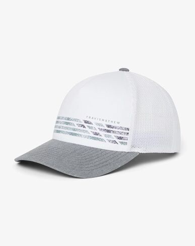 TravisMathew Men's First Access Hat One Size, White in Saudi Arabia
