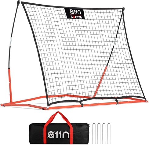 A11N Sports Soccer Rebounder, Portable Dual-Sided Soccer Training Equipment for Passing & Receiving, 7ft x 5ft in Kuwait