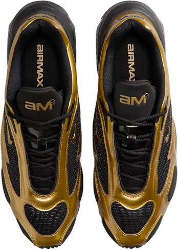 Nike Air Max Muse - للنساء (ذهبي معدني/أسود) in Kuwait