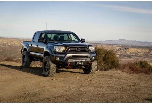 Body Armor 4x4 TC-19340 مصد الونش الأمامي Hiline يناسب Toyota Tacoma 12-15 in Kuwait