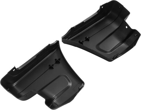 KUAFU Pair Front Bumper End Cap Compatible with 1990-1993 Mazda B2200 B2600 (submodel: Base, LE-5, SE-5) Replacement for MA1004108 UE5550040A LH & RH Plastic(PP) Textured Black in Saudi Arabia