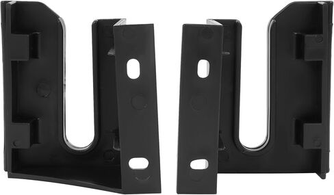 KUAFU Pair Front Bumper End Cap Compatible with 1990-1993 Mazda B2200 B2600 (submodel: Base, LE-5, SE-5) Replacement for MA1004108 UE5550040A LH & RH Plastic(PP) Textured Black in Saudi Arabia