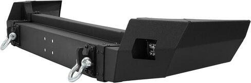 المصد الخلفي متوافق مع تويوتا إف جي كروزر 2007-2014 مع حلقة على شكل حرف D وأضواء LED مطلية بمسحوق أسود in Saudi Arabia