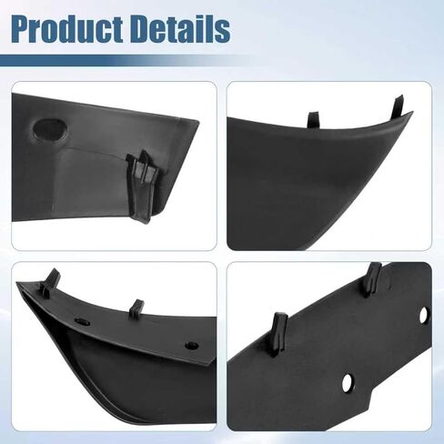 Front Left Side Fascia Spat Compatible with Jeep Grand Cherokee L 2021 2022 2023 2024 Front Left Driver Side Stone Deflector Replace 68421753AB 68421753AA in Saudi Arabia