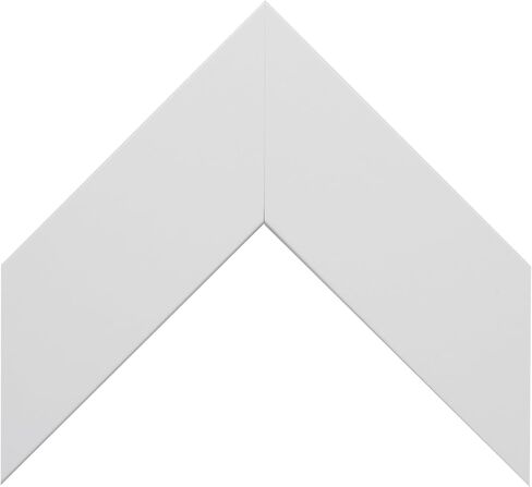 Frame My Mirror Add A Frame - White Custom Size Mirror Frame Border Kit - Ideal for Bathroom - Moisture Resistant - Berkshire Design - Mirror NOT Included in Saudi Arabia
