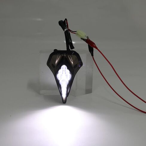 SIKUAI Motorbike Front Center Running LED Windscreen Light For Yamaha YZF R6 08-2012 Plastic Smoke in Kuwait