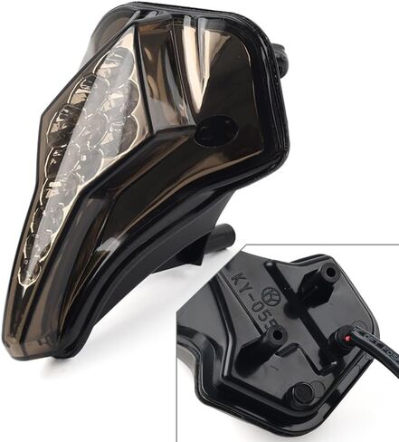 SIKUAI Motorbike Front Center Running LED Windscreen Light For Yamaha YZF R6 08-2012 Plastic Smoke in Kuwait