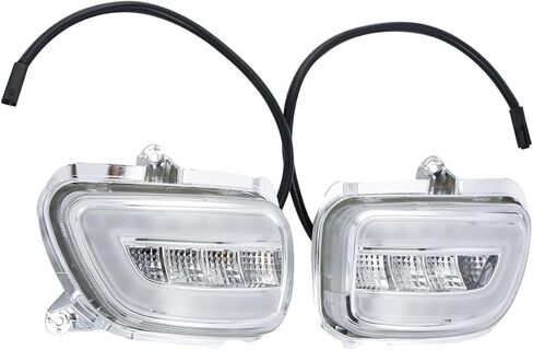Front LED Turn Signals Clear Lens Fits for Honda Goldwing GL1800 2001-2017 02 03 in Kuwait