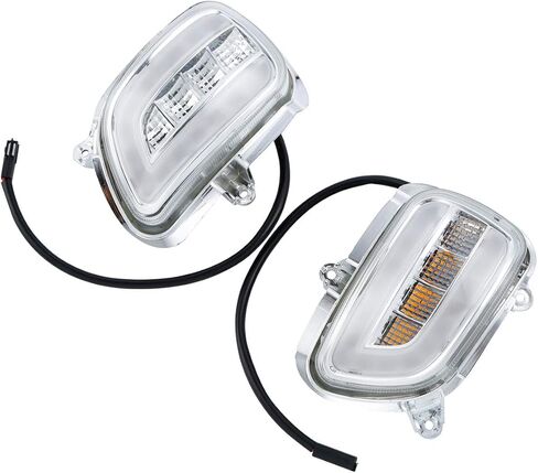 Front LED Turn Signals Clear Lens Fits for Honda Goldwing GL1800 2001-2017 02 03 in Saudi Arabia