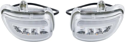 Front LED Turn Signals Clear Lens Fits for Honda Goldwing GL1800 2001-2017 02 03 in Saudi Arabia