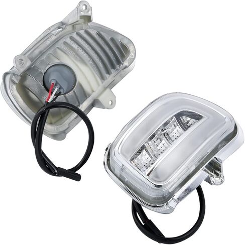 Front LED Turn Signals Clear Lens Fits for Honda Goldwing GL1800 2001-2017 02 03 in Saudi Arabia
