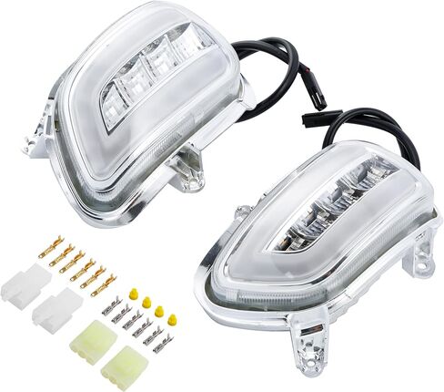 Front LED Turn Signals Clear Lens Fits for Honda Goldwing GL1800 2001-2017 02 03 in Saudi Arabia