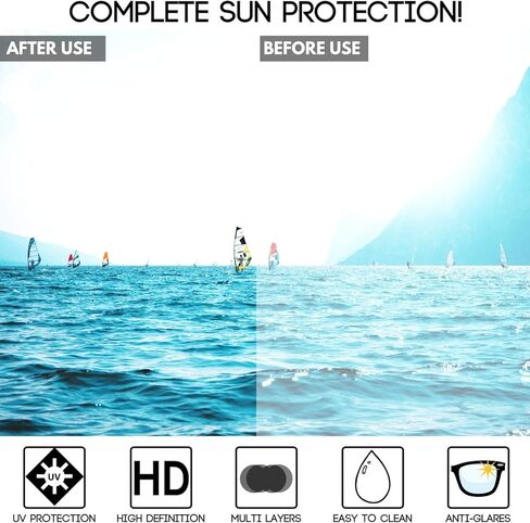 EDGEIWEAR Designer Inspired Fashion Aviator Sunglasses for Men Women Flat Gradient Lens UV Protection 53114-FLAP-1(BLK.ap) in Kuwait