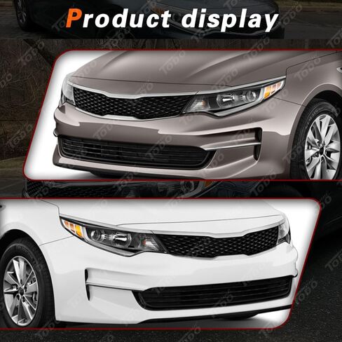 TODO Headlight without LED RDL Assembly Compatible with 2016 2017 2018 Kia Optima Left Driver Side Headlamp for 2016 2017 2018 Optima 92101-D5000 92101D5000 KI2502196 in Saudi Arabia