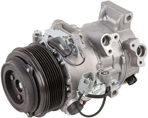 ضاغط التيار المتردد وقابض تكييف الهواء لسيارة Toyota Camry V6 & Avalon يستبدل 6SBU16 7-Groove مع قابس مثلث - BuyAutoParts 60-01916NA NEW in Kuwait
